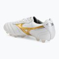 Futbolo bateliai Mizuno Morelia II Japan FG white/football gold/galaxy silver 3