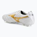 Futbolo batai Mizuno Morelia II Elite FG White/Football Gold/Galaxy Silver 3