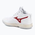 Moteriški tinklinio bateliai Mizuno Wave Momentum Pro Mid white/rose elegance/lava falls 3