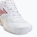 Moteriški tinklinio bateliai  Mizuno Wave Momentum Elite Mid white/rose elegance/lava falls 7