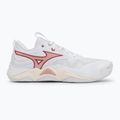 Moteriški tinklinio bateliai Mizuno Wave Momentum Elite white/rose elegance/lava falls 2