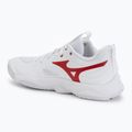 Moteriški tinklinio bateliai Mizuno Wave Momentum Elite white/rose elegance/lava falls 3