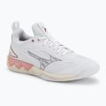 Tinklinio bateliai Mizuno Wave Luminous 3 white/rose elegance/lava falls