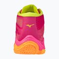 Tinklinio bateliai Mizuno Wave Lightning Elite Mid pink tetra/fortune yellow/light 3