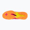 Tinklinio bateliai Mizuno Wave Lightning Elite Mid pink tetra/fortune yellow/light 4