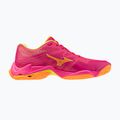 Tinklinio bateliai Mizuno Wave Lightning Elite pink tetra/fortune yellow/ligh 2