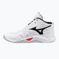 Tinklinio bateliai Mizuno Wave Momentum Pro Mid white/black/fiery red 8