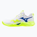Tinklinio bateliai Mizuno Wave Momentum Pro white/lightning yellow/dazzling blue 8