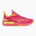 Tinklinio bateliai Mizuno Wave Luminous 3 mugen pink tetra/fortune yellow/ligh 2