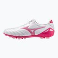 Futbolo bateliai Mizuno Morelia Neo IV Pro AG white/fuchsia purple/fuchsia purple