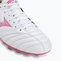 Futbolo bateliai Mizuno Morelia Neo IV Pro AG white/fuchsia purple/fuchsia purple 7