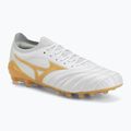 Futbolo bateliai Mizuno Morelia Neo IV Beta Japan AG white/mp gold/cool gray 3c