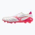 Futbolo bateliai Mizuno Morelia Neo IV Beta Elite FG white/pink tetra/fuchsia purple
