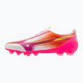 Futbolo batai Mizuno Alfa III Pro FG white/fuchsia purple