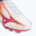 Futbolo batai Mizuno Alfa III Pro FG white/fuchsia purple 7