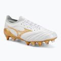 Futbolo bateliai Mizuno Morelia Neo IV Beta Elite Mix White/MP Gold/Cool Gray 3C