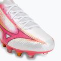 Futbolo bateliai Mizuno Alpha III Japan Mix white/fuchsia purple 7