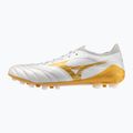 Futbolo bateliai Mizuno Morelia Neo IV Beta Elite AG white/mp gold/cool gray 3c