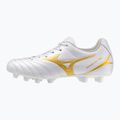 Vaikiški futbolo bateliai Mizuno Monarcida Neo III Select FG white/mp gold