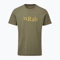 Vyriški marškinėliai Rab Stance Logo light khaki 4