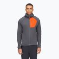 Vyriškas džemperis Rab Superflux Hoody graphene/firecracker