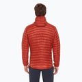 Vyriška pūsta striukė Rab Cirrus Flex Hoody tuscan red 3