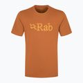 Vyriški marškinėliai Rab Stance Tech Sketch red earth