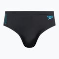 Vyriškos Speedo Hyper Boom Splice plaukimo kelnaitės black/blue 8-00301715147