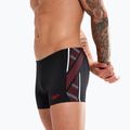 Vyriški Speedo Tech Panel Aquashort maudymosi bokseriai juodai raudoni 8-00303514539 7