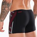 Vyriški Speedo Tech Panel Aquashort maudymosi bokseriai juodai raudoni 8-00303514539 8