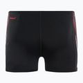Vyriški Speedo Tech Panel Aquashort maudymosi bokseriai juodai raudoni 8-00303514539 2