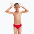 Speedo Logo Brief vaikiškos maudymosi kelnaitės raudonos spalvos 8-00314914374 4