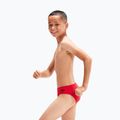 Speedo Logo Brief vaikiškos maudymosi kelnaitės raudonos spalvos 8-00314914374 5
