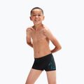 Speedo Hyper Boom Logo Placement Aquashort vaikiškos maudymosi kelnės juodos spalvos 8-00315415190 5
