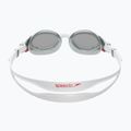 Speedo Biofuse 2.0 balti/raudoni/šviesiai dūminiai plaukimo akiniai 8-00233214500 7