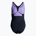 Speedo Hyperboom Splice Flyback moteriškas vientisas maudymosi kostiumėlis tamsiai mėlynas 8-00305015158 2
