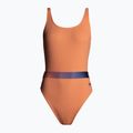 Speedo moteriškas vientisas maudymosi kostiumėlis su diržu Deep U-Back oranžinis 8-00307415485