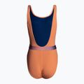 Speedo moteriškas vientisas maudymosi kostiumėlis su diržu Deep U-Back oranžinis 8-00307415485 2