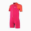 Vaikiškas vientisas plaukimo kostiumėlis Speedo Learn To Swim Neoprene cherry pink/coral