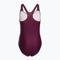 Speedo skaitmeniniu raštu margintas vaikiškas vientisas maudymosi kostiumėlis mėlynai rožinis 8-0797015159 2