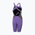 Speedo Fastskin LZR Pure Intent Openback Kneeskin moteriškas vientisas maudymosi kostiumėlis violetinės spalvos 8-11974H545 2