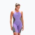 Speedo Fastskin LZR Pure Intent Openback Kneeskin moteriškas vientisas maudymosi kostiumėlis violetinės spalvos 8-11974H545 3