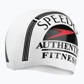 Speedo spausdinta silikoninė plaukimo kepurė balta 8-0838514630 2