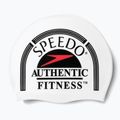 Speedo spausdinta silikoninė plaukimo kepurė balta 8-0838514630 3