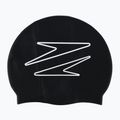 Speedo spausdinta silikoninė plaukimo kepuraitė juoda 8-0838514631