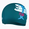 Speedo Printed Silicone Junior vaikiška plaukimo kepuraitė tamsiai mėlyna 8-0838614637 2