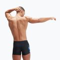 Vyriški Speedo Allover Digi V-Cut maudymosi bokseriai juoda/mėlyna 9