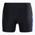 Vyriški Speedo Allover Digi V-Cut maudymosi bokseriai juoda/mėlyna 2