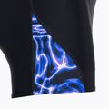 Vyriški Speedo Allover Digi V-Cut maudymosi bokseriai juoda/mėlyna 3