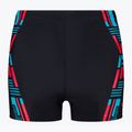 Vyriški Speedo Tech Print maudymosi šortai juodi/orange